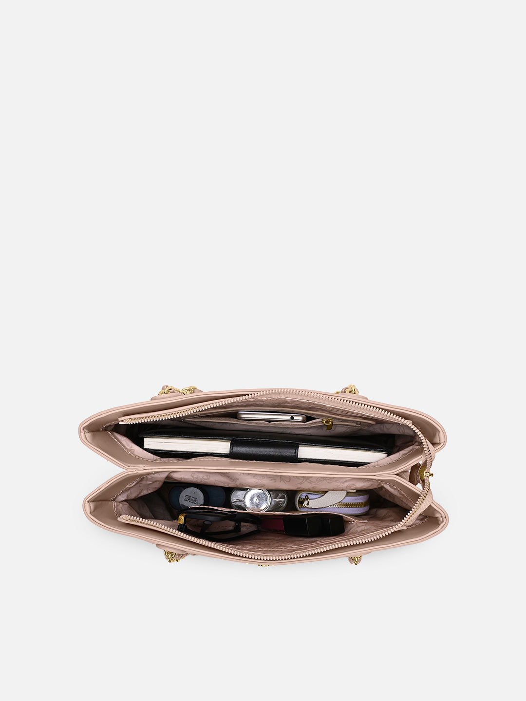 Quincy Medium Satchel Bag Mocha