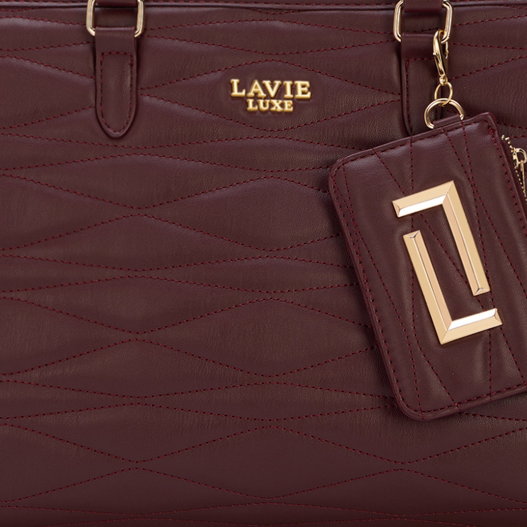 Lucie Quilted Large Box Wine