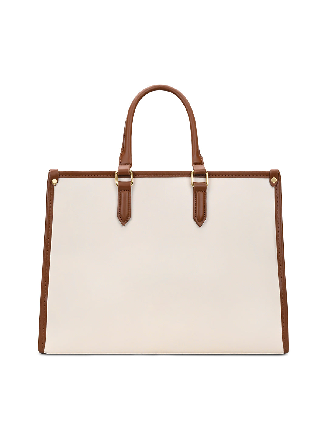 Madisson Box Tote Bag Off White