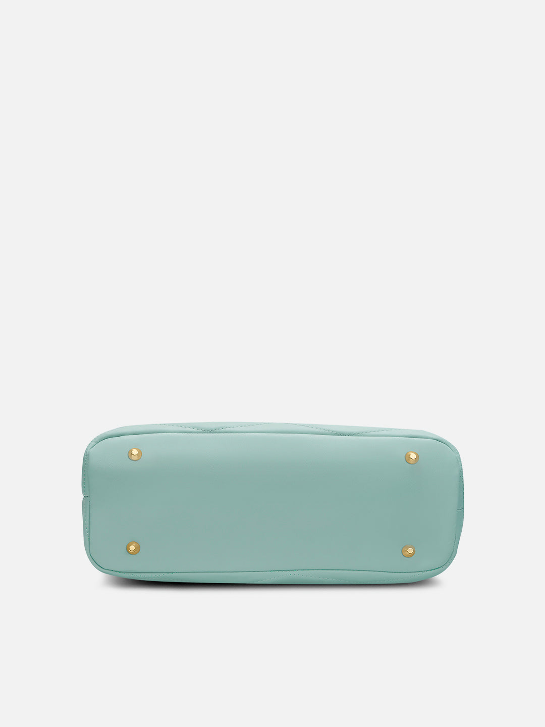Lucie Quilted Large Tote Bag Jelly Mint