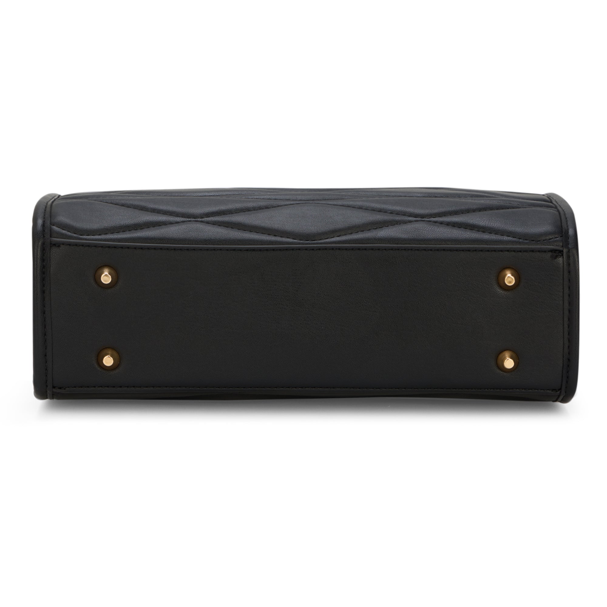 Lucie Quilted Medium Box Black