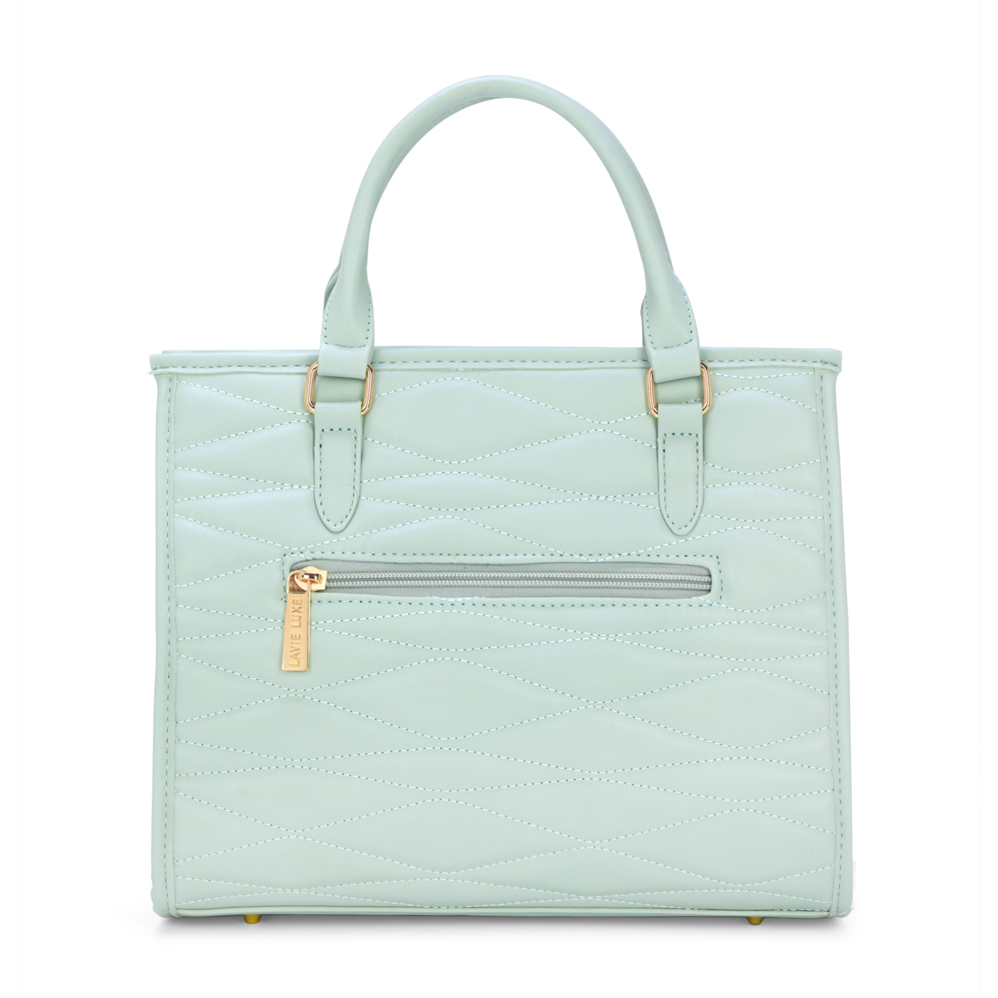 Lucie Quilted Medium Box Jelly Mint