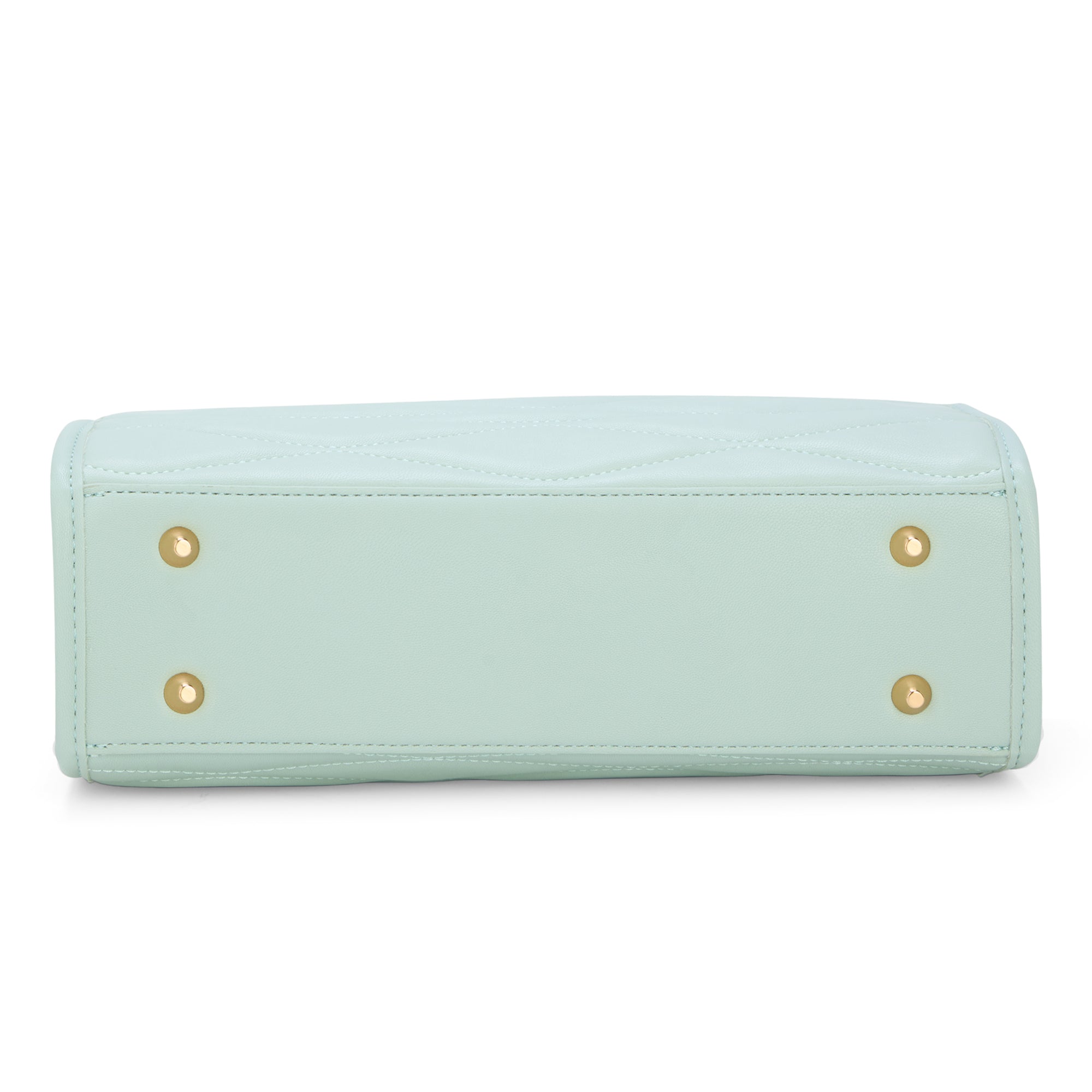 Lucie Quilted Medium Box Jelly Mint