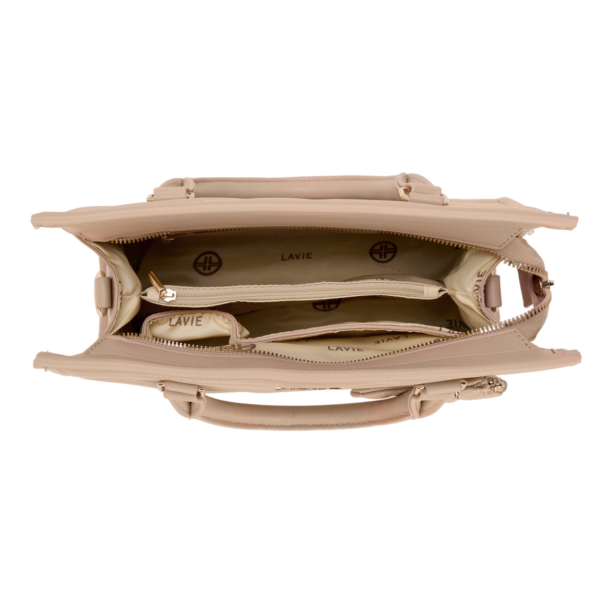 Lucie Quilted Medium Box Mocha