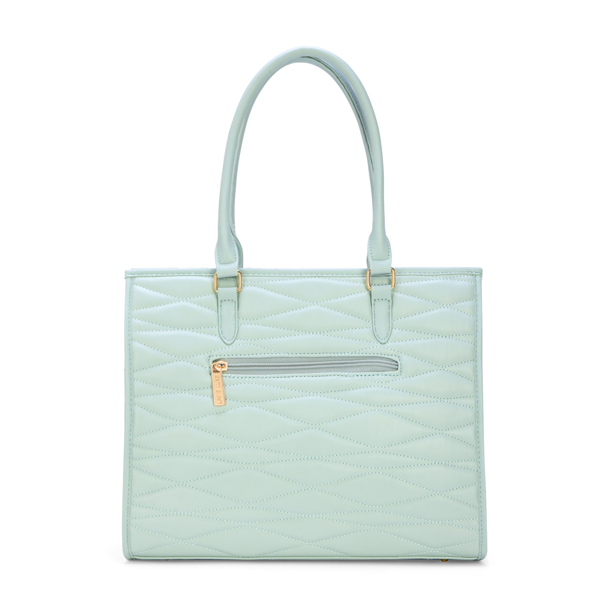 Lucie Quilted Large Box Jelly Mint