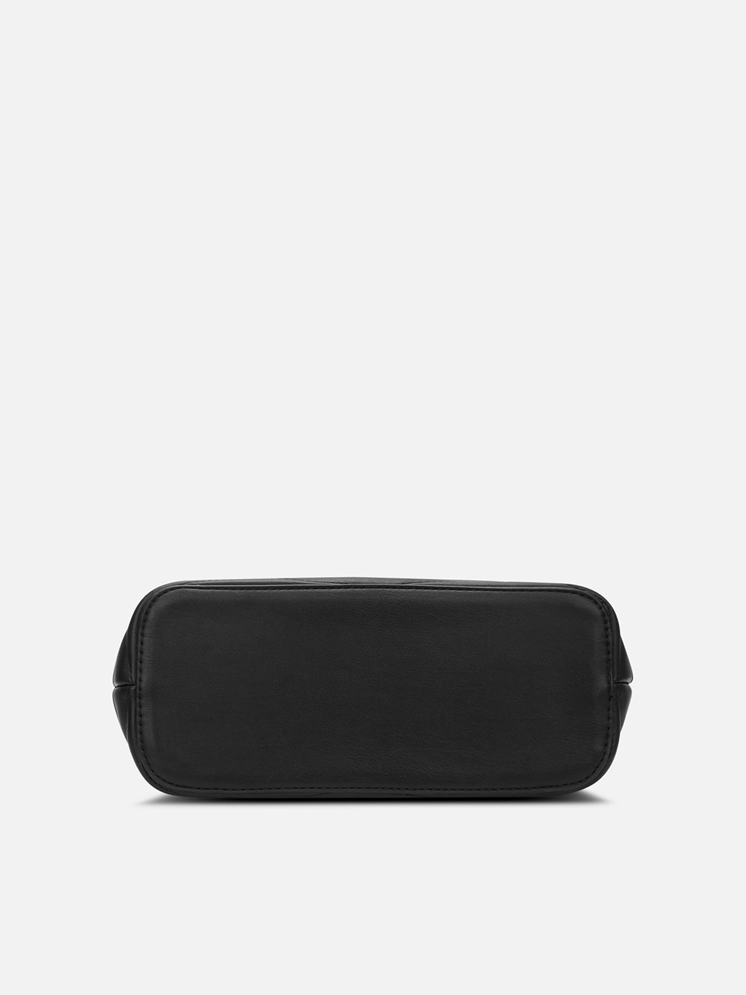 Lucie Quilted Small Satchel Bag Black