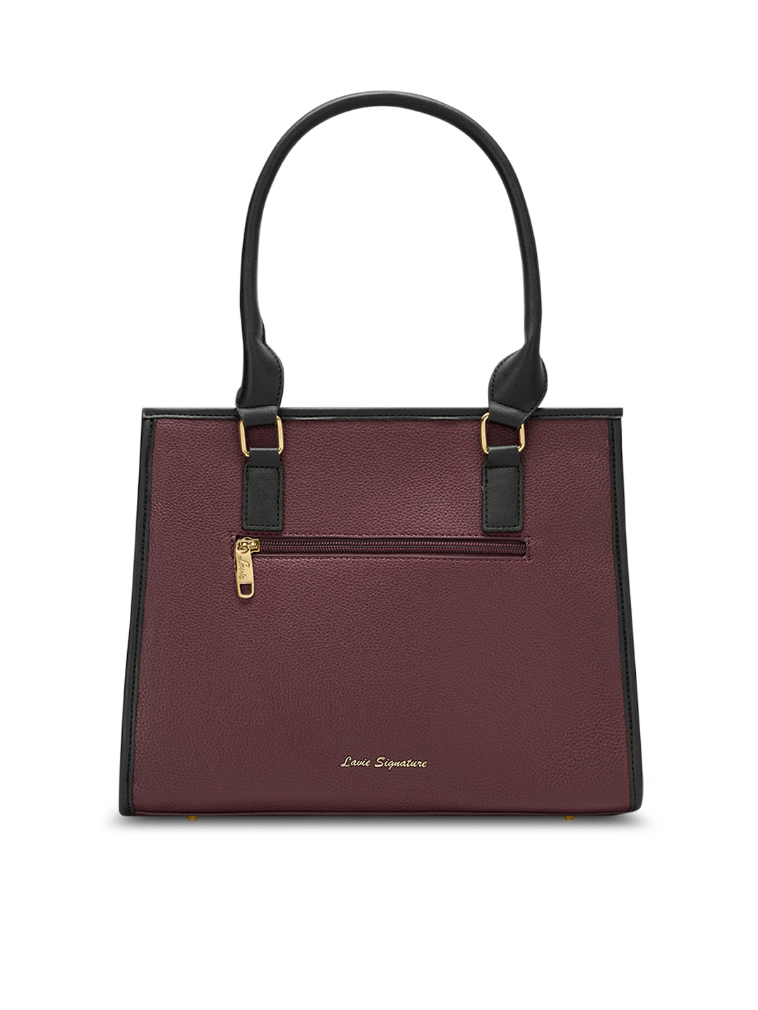 Winslet Medium Box Satchel Bag Ladies Handbag Maroon