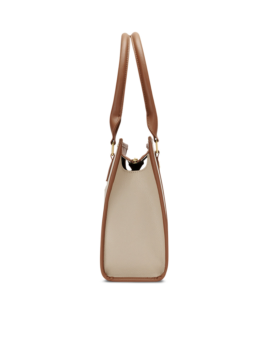 Winslet Medium Box Satchel Bag Ladies Handbag Beige