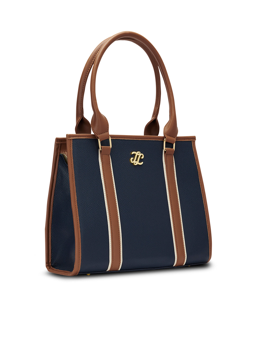 Winslet Medium Box Satchel Bag Ladies Handbag Navy