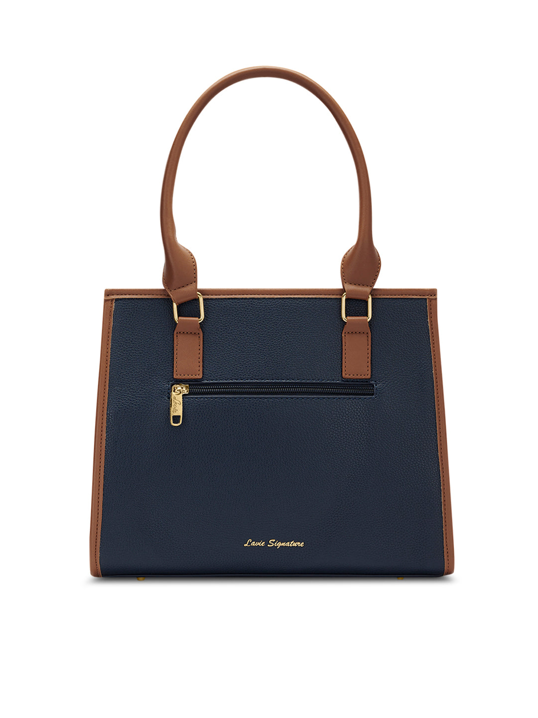 Winslet Medium Box Satchel Bag Ladies Handbag Navy
