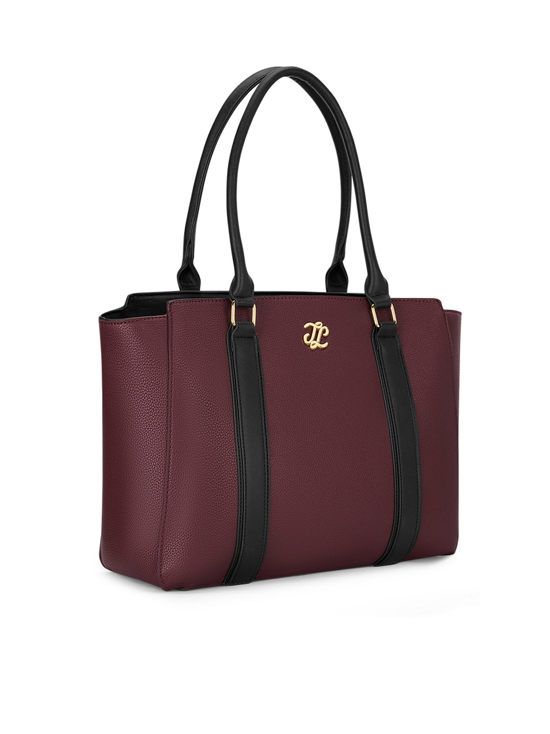 Sierra Large Tote Bag Ladies Handbag Maroon