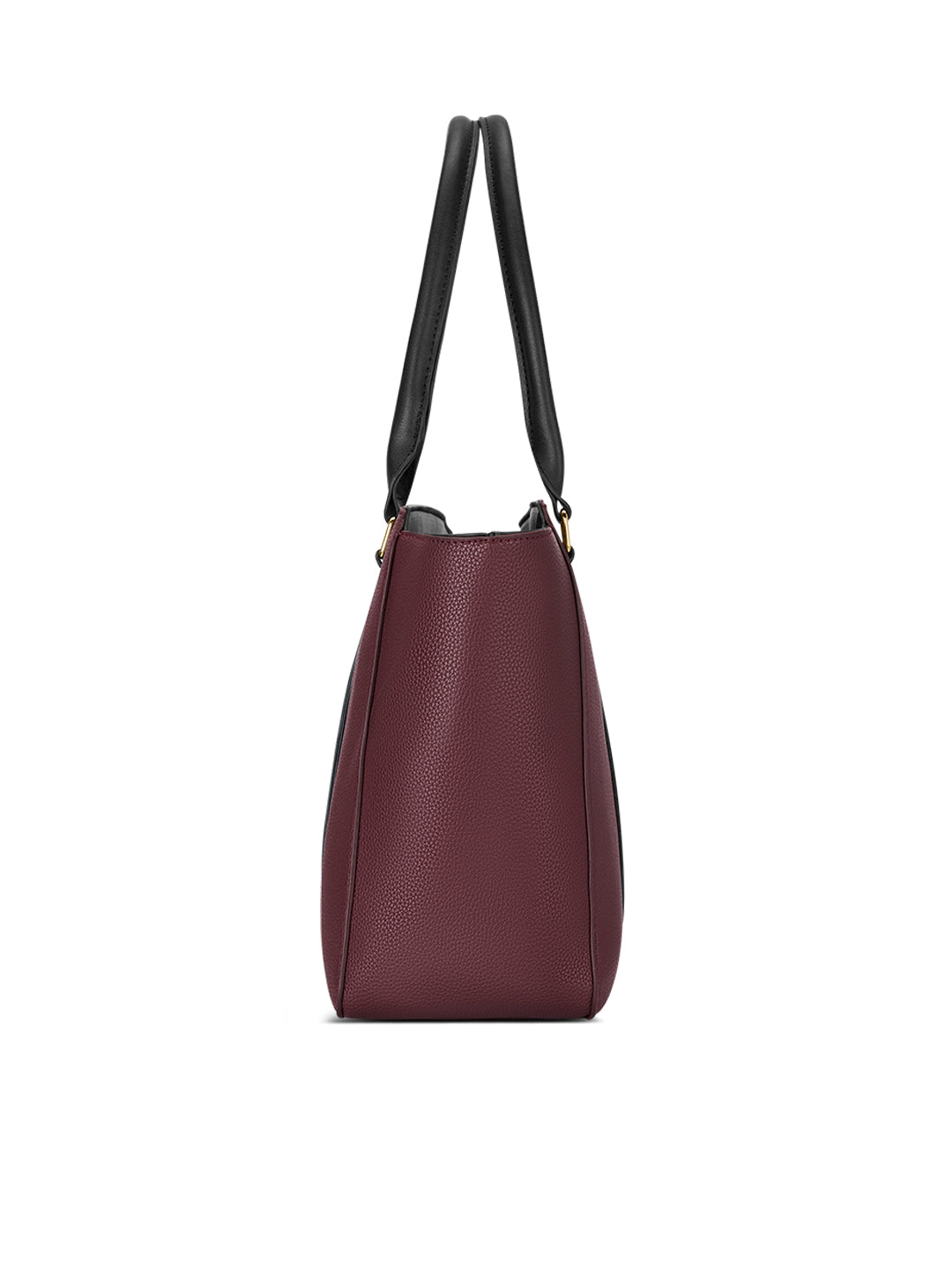 Sierra Large Tote Bag Ladies Handbag Maroon