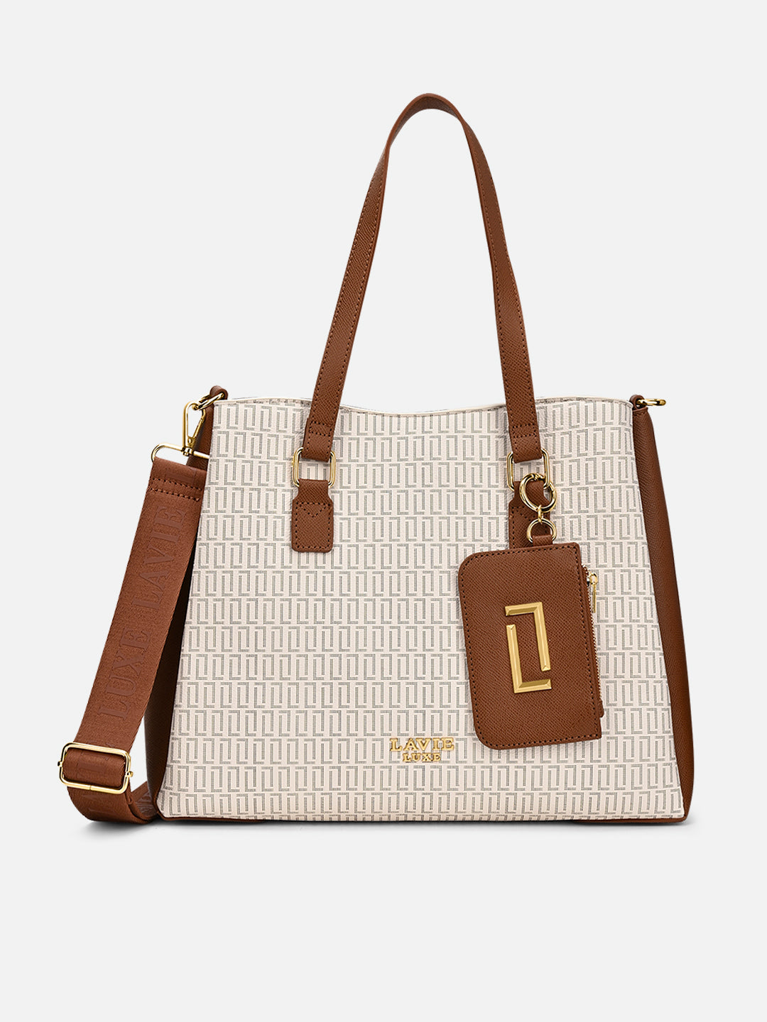 Monogram Rumi 3 Compartment Satchel Bag