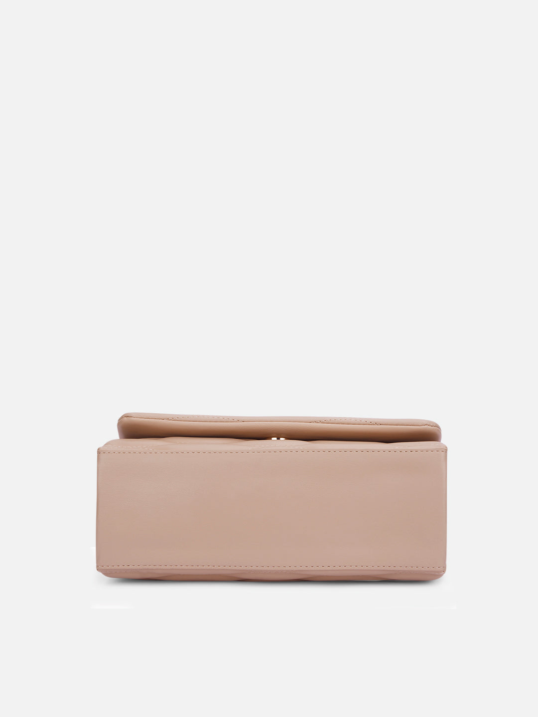 Lucie Quilted Medium Flap Mocha