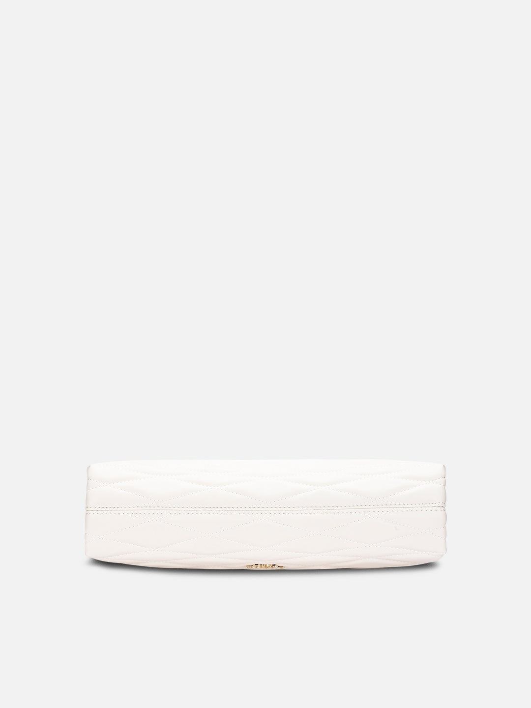 Lucie Quilted Large Flap Off White
