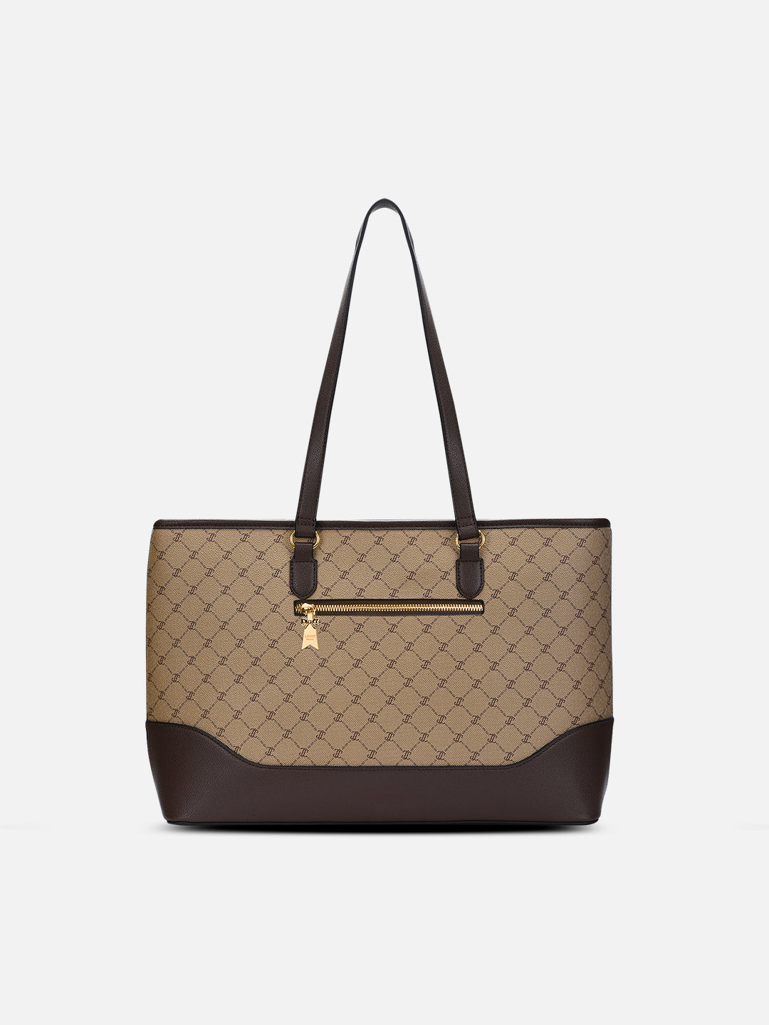 Mono Rene Laptop Large Tote Bag Latte