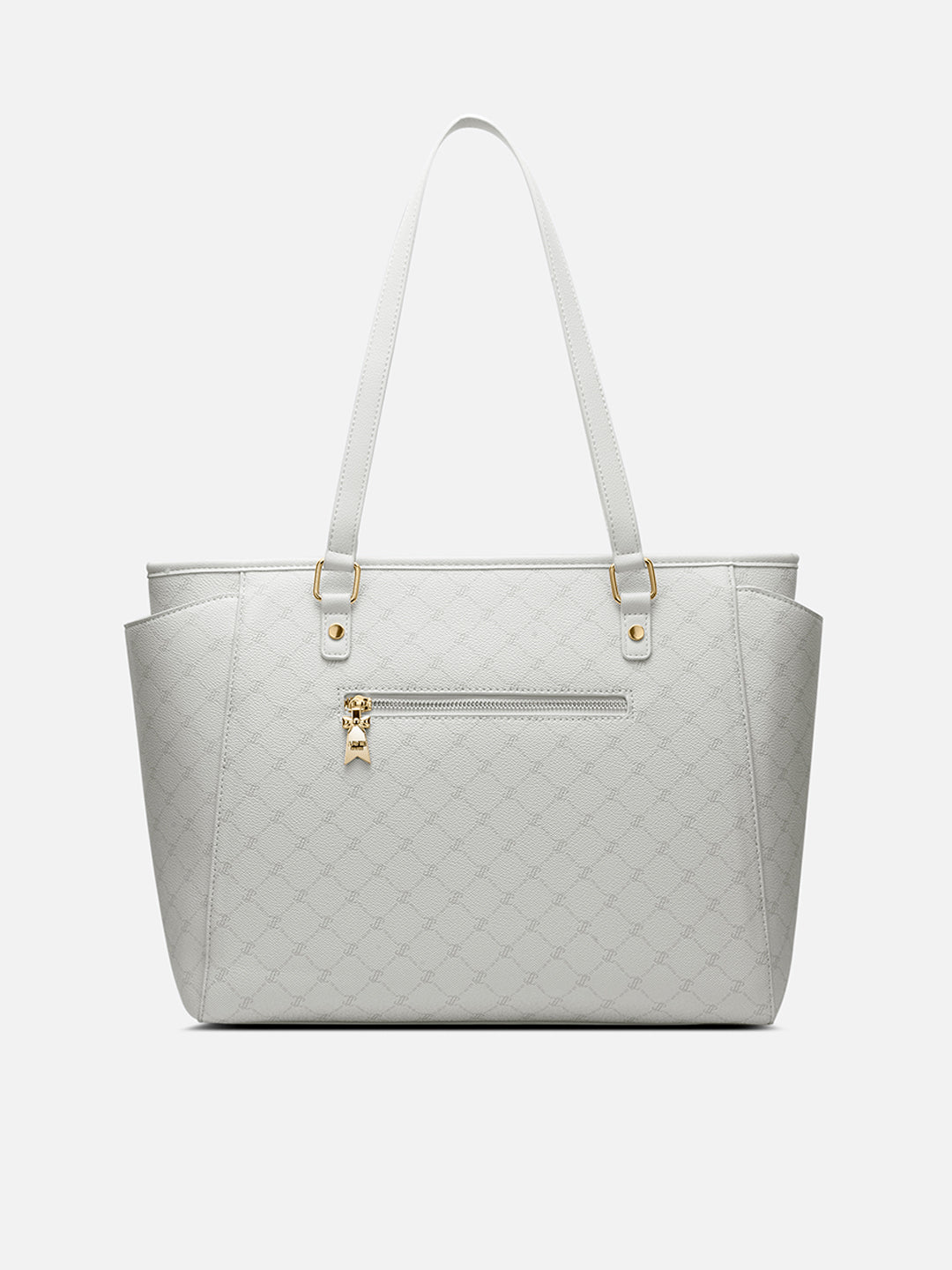 Mono Adele Laptop Large Tote Bag Ivory