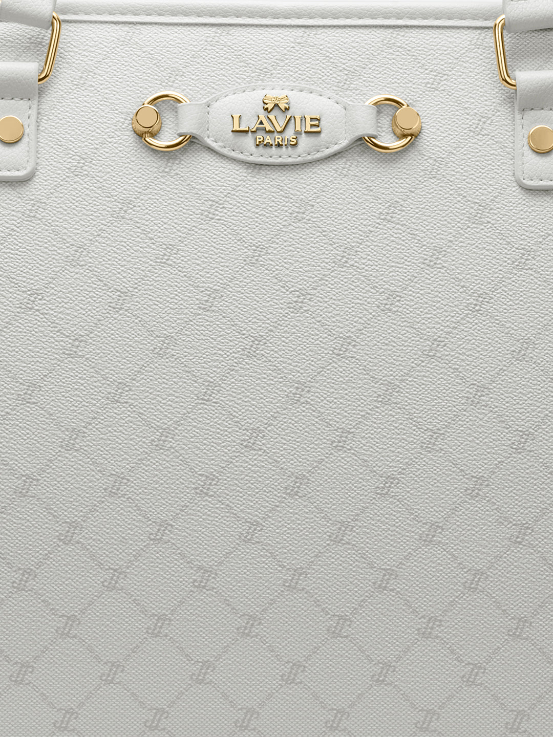 Mono Adele Laptop Large Tote Bag Ivory