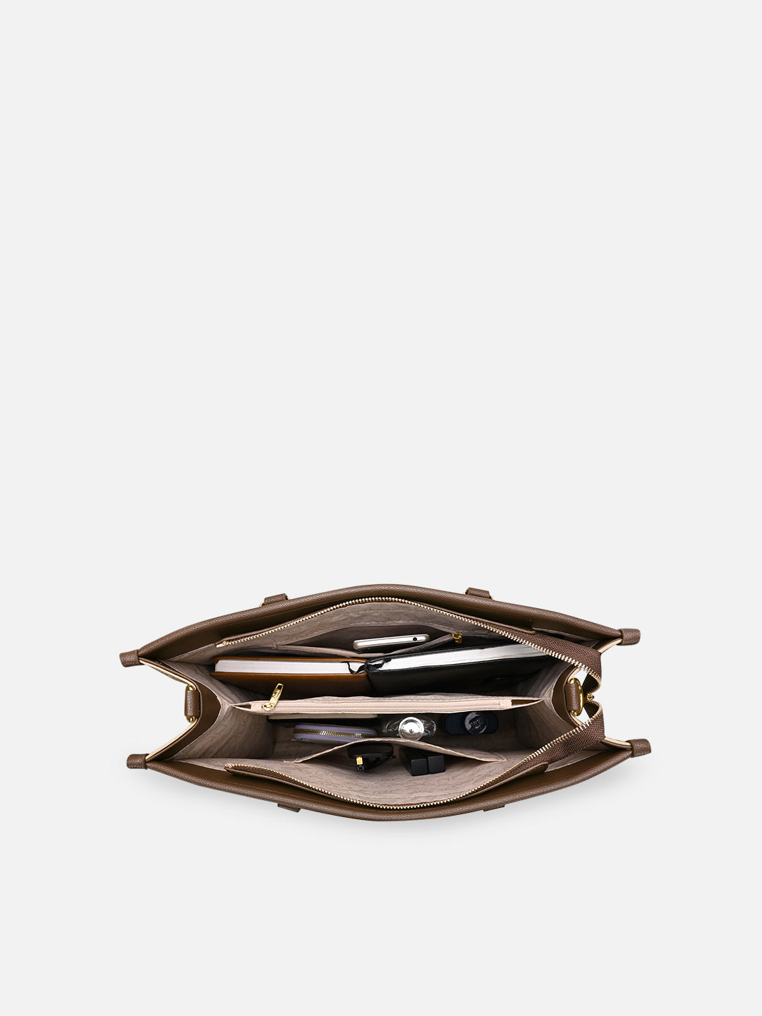 Mono Hugo Laptop Large Tote Bag Latte