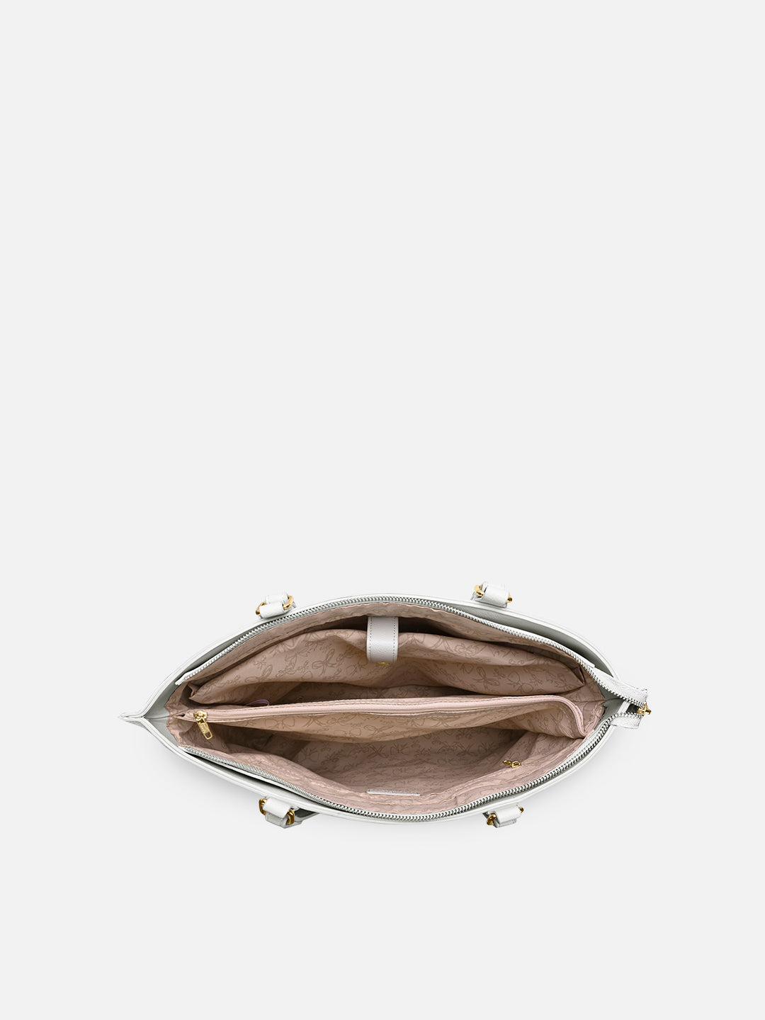 Mono Marcus Laptop Large Tote Bag Ivory
