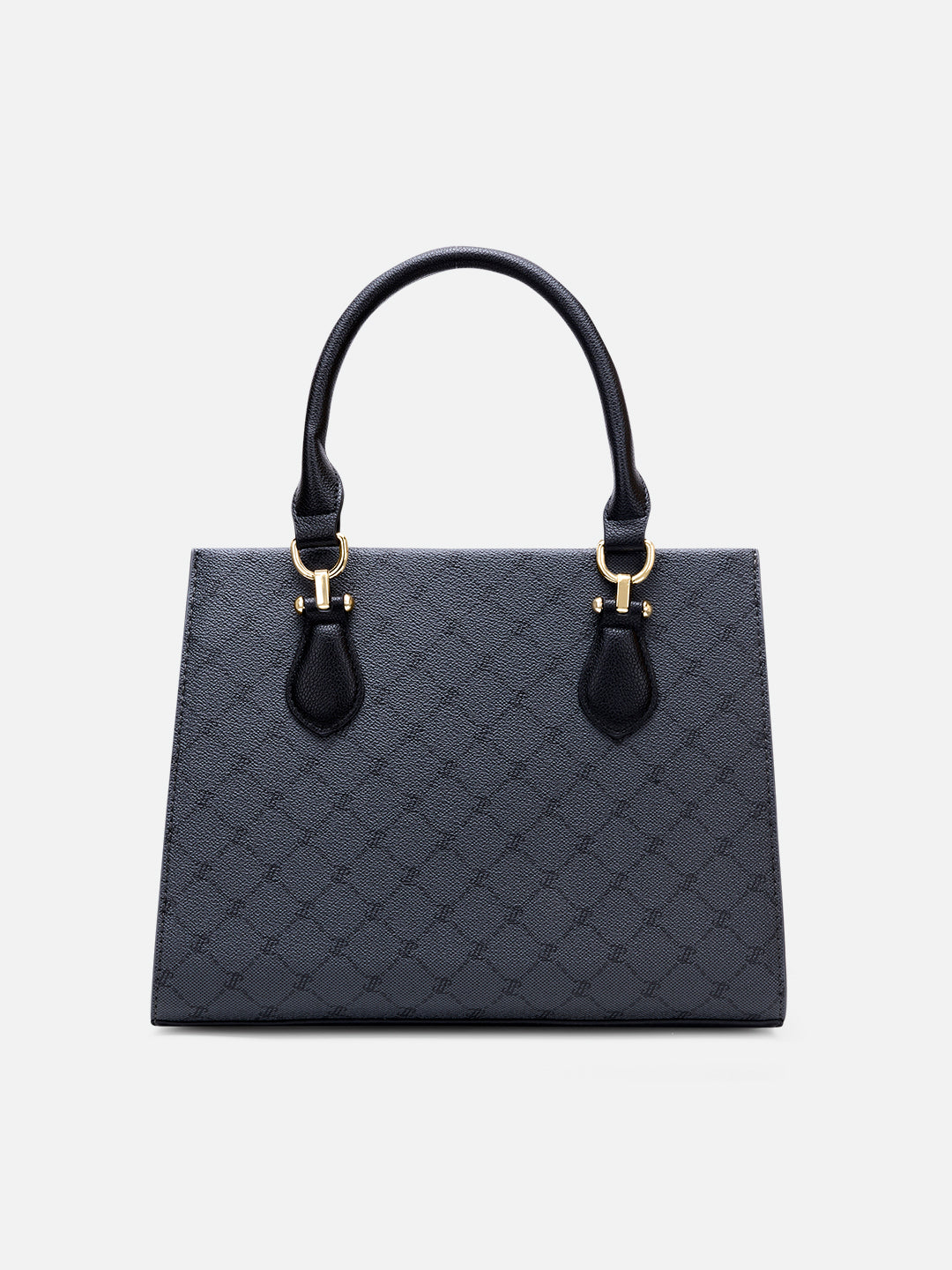 Mono Vivien 3 Compartment Medium Satchel Bag Charcoal