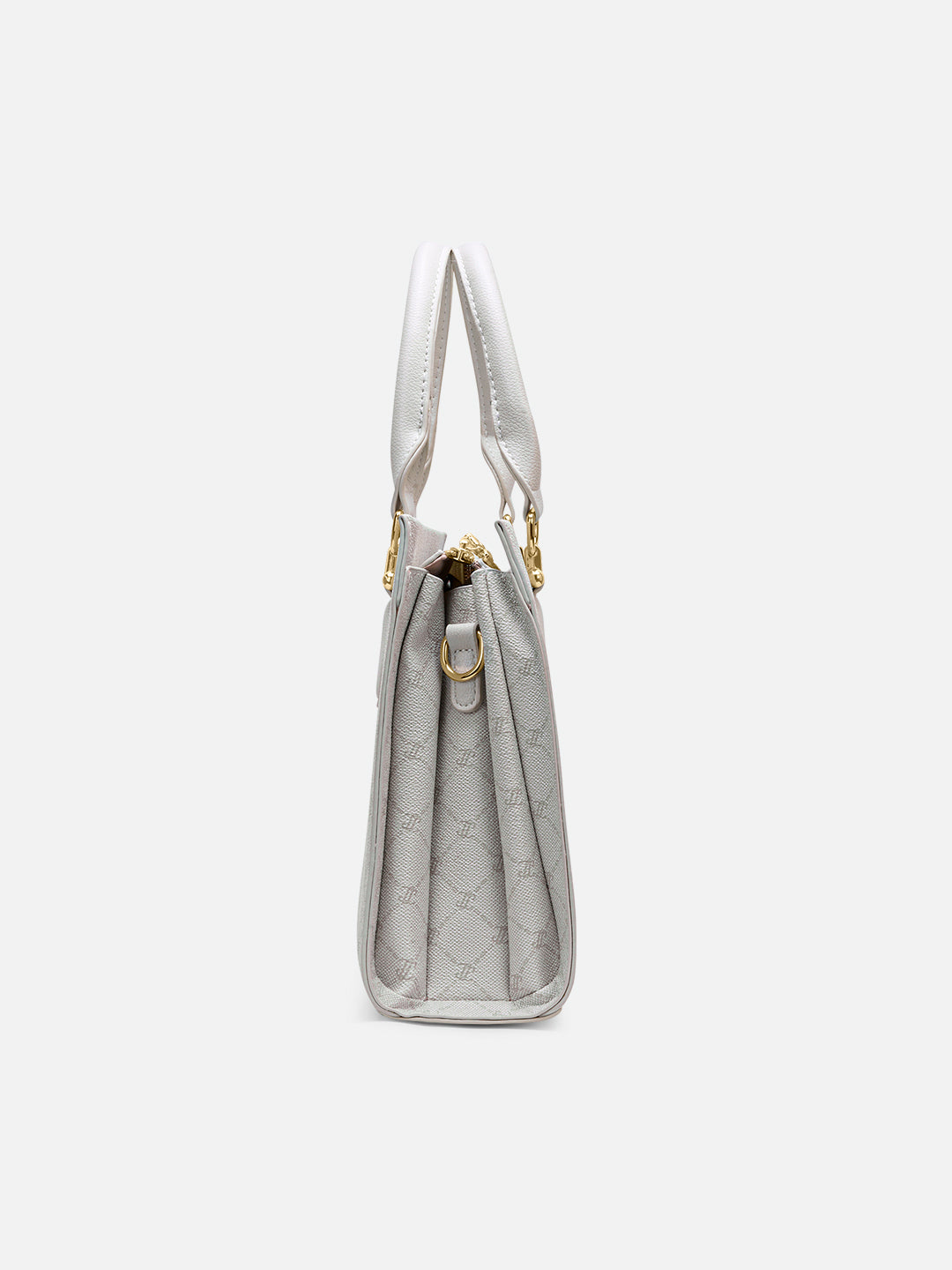Mono Vivien 3 Compartment Medium Satchel Bag Ivory