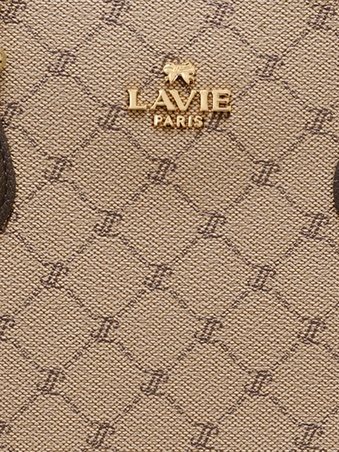 Mono Vivien 3 Compartment Medium Satchel Bag Latte