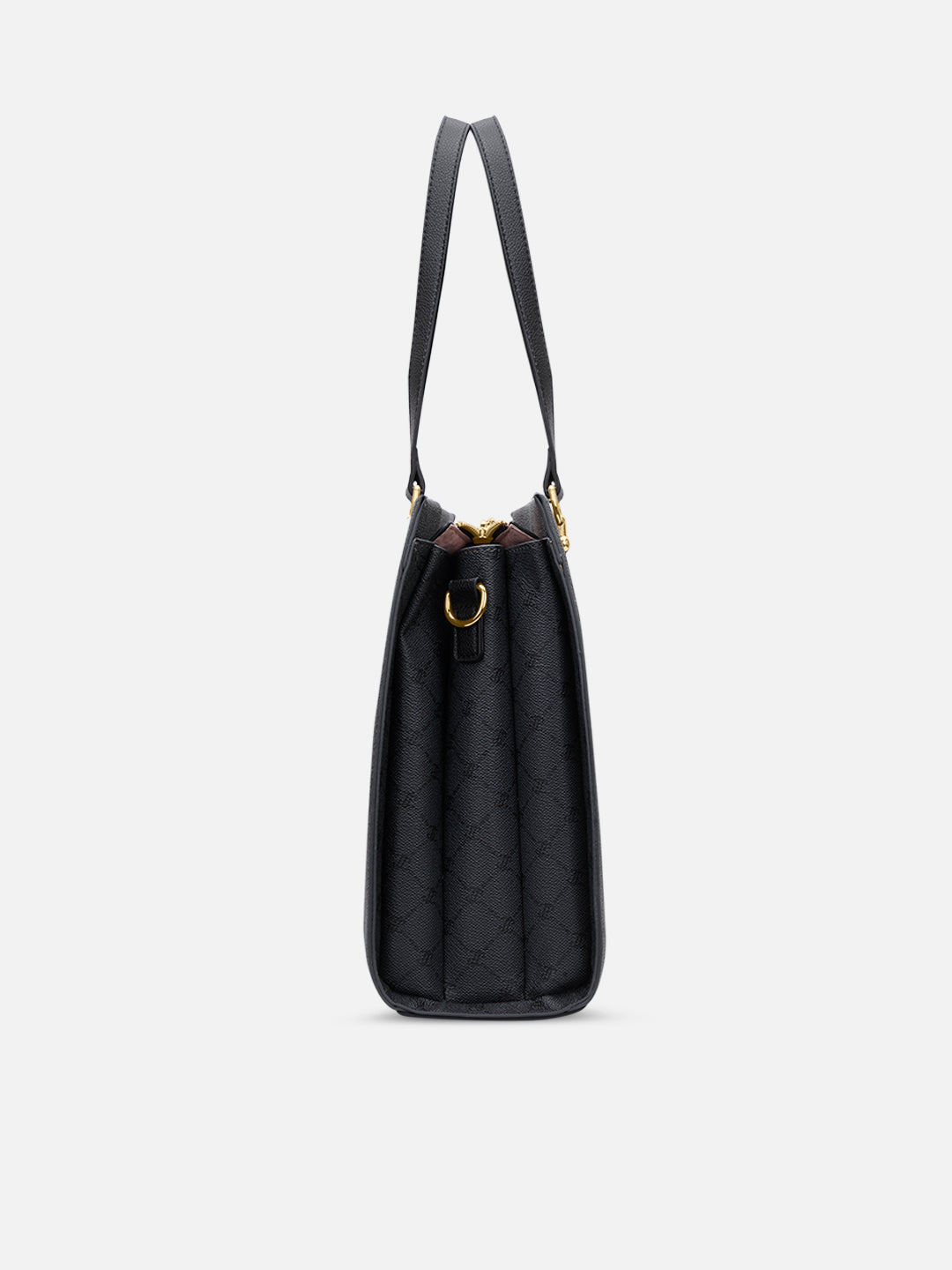 Mono Vivien 3 Compartment Large Satchel Bag Charcoal