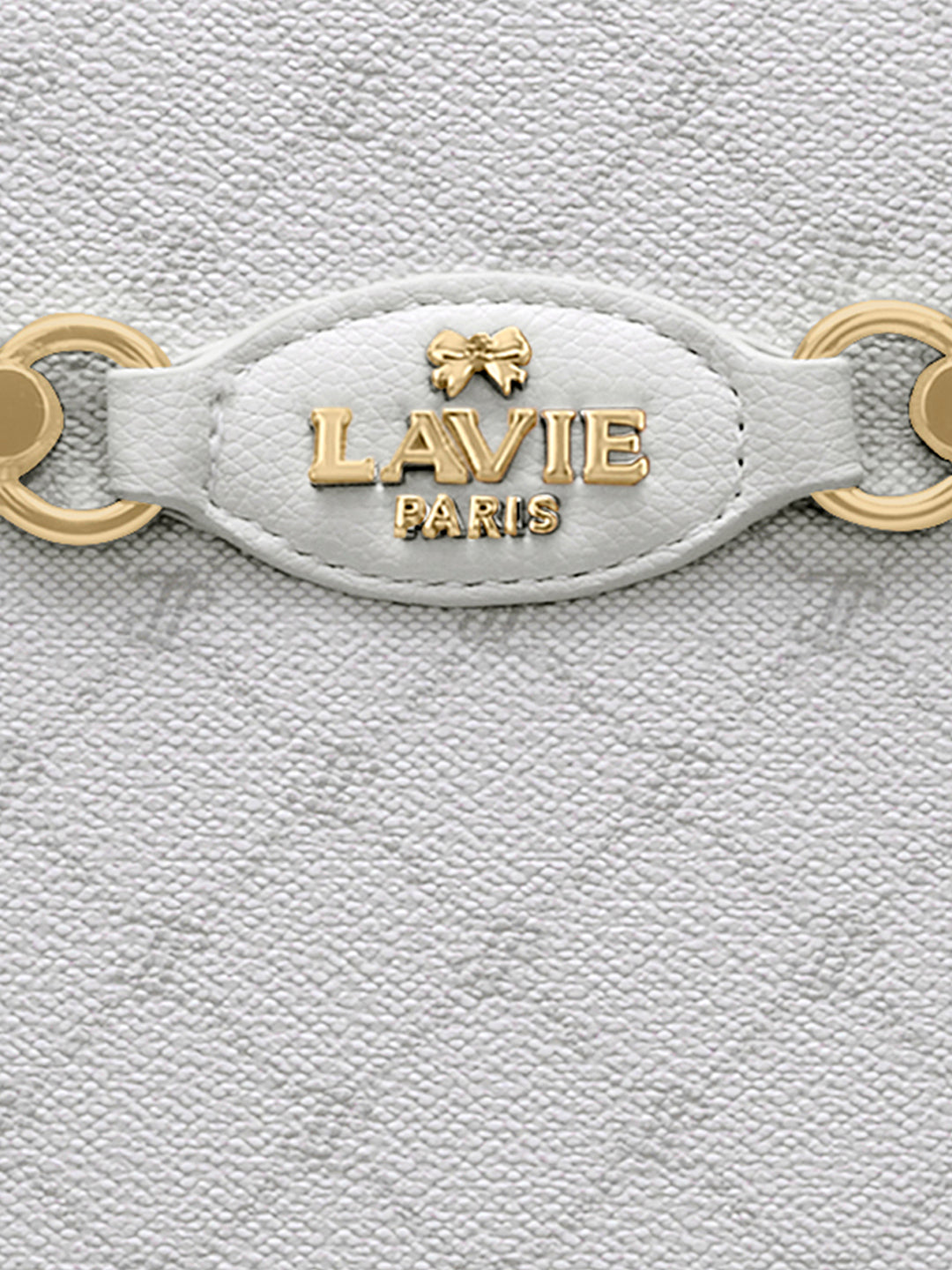 Mono Vivien 3 Compartment Large Satchel Bag Ivory