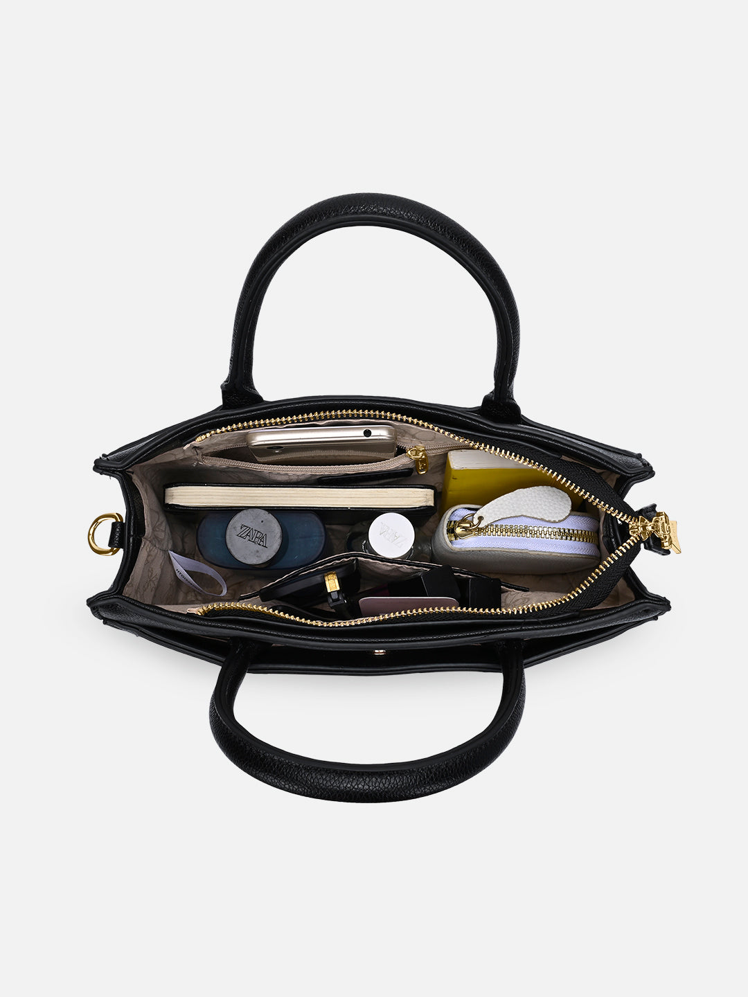 Mono Raymond Horizontal Medium Satchel Bag Charcoal