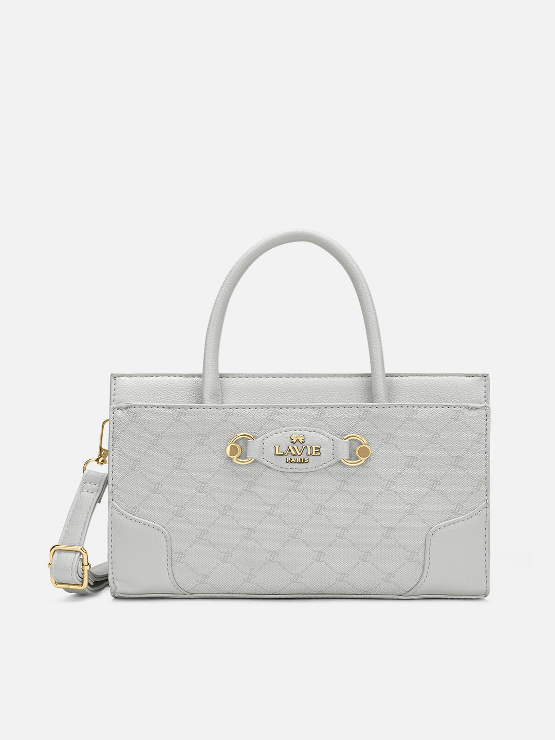 Mono Raymond Horizontal Medium Satchel Bag Ivory