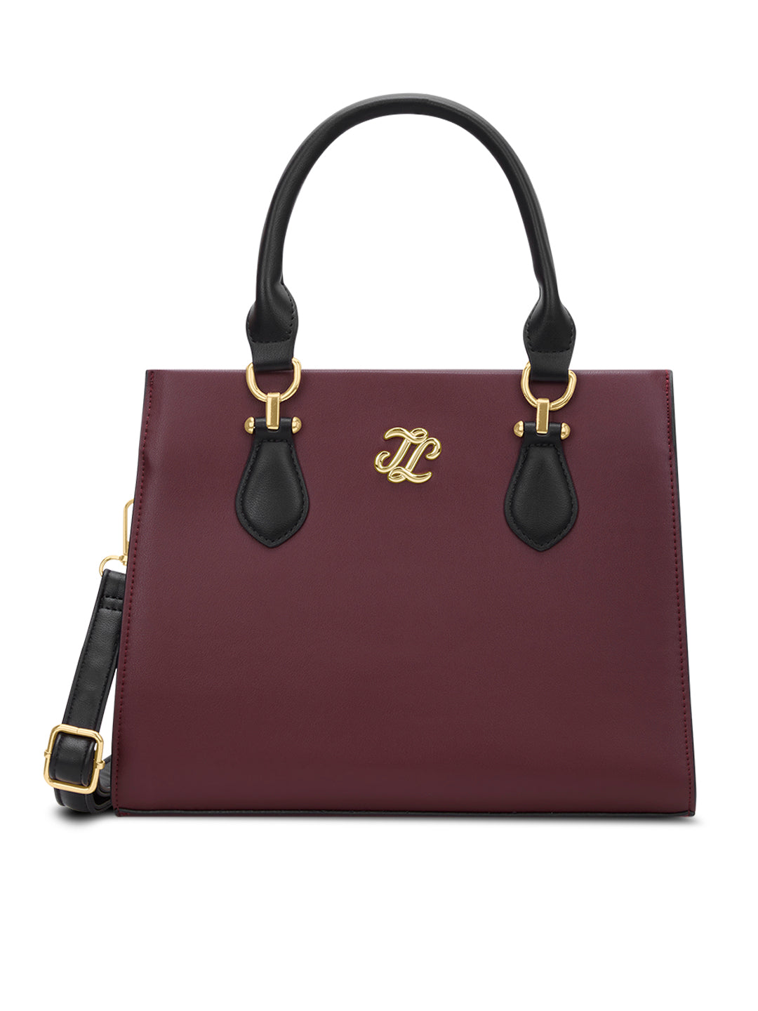 Hayes Medium 3C Satchel Bag Ladies Handbag Maroon
