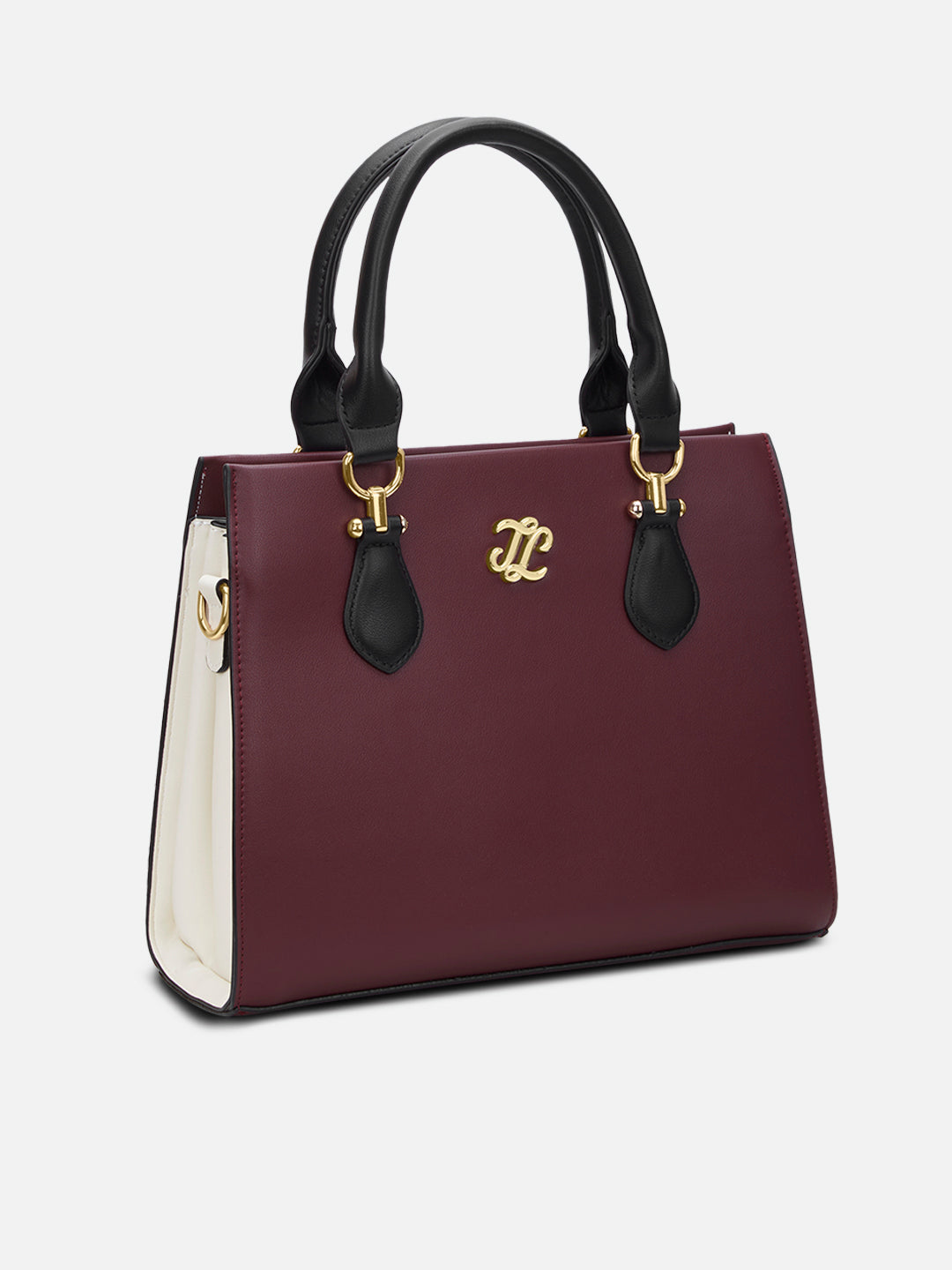 Hayes Medium 3C Satchel Bag Ladies Handbag Maroon