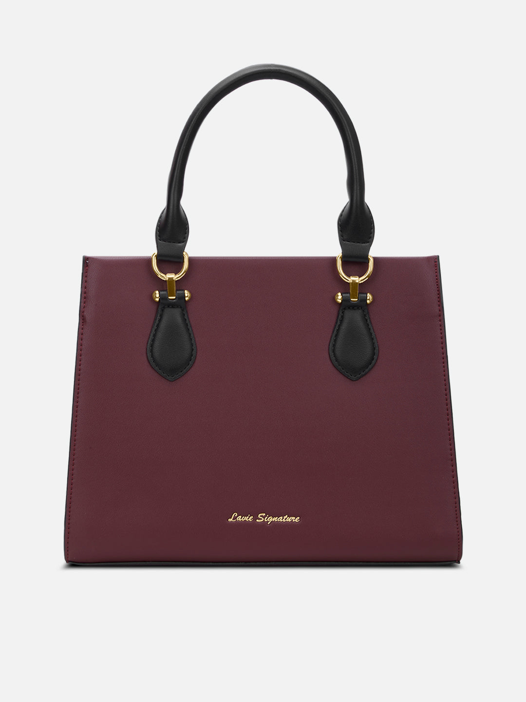 Hayes Medium 3C Satchel Bag Ladies Handbag Maroon