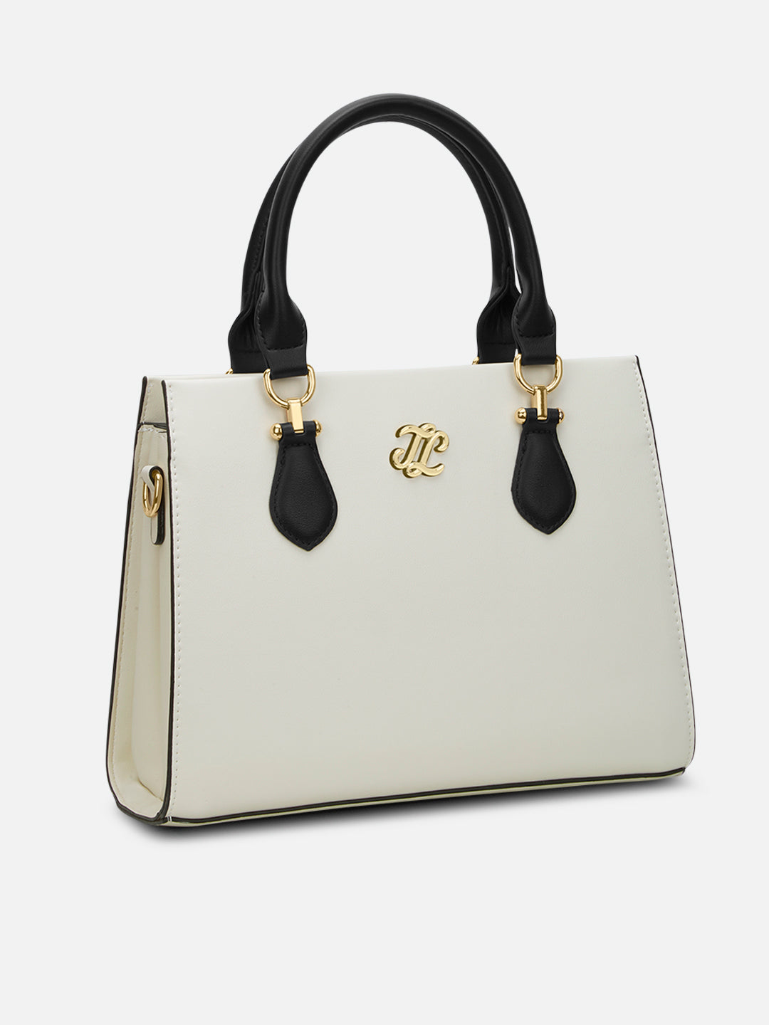 Hayes Medium 3C Satchel Bag Ladies Handbag Off White
