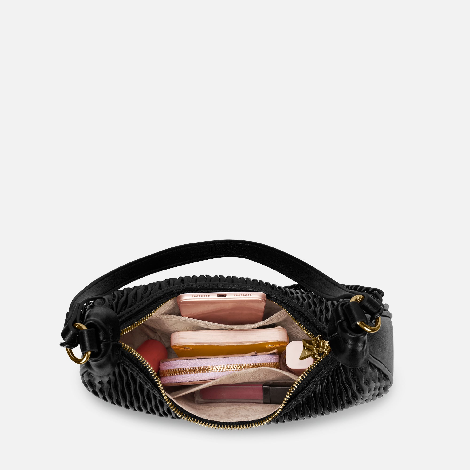 Pli Elite Cres Hobo Black
