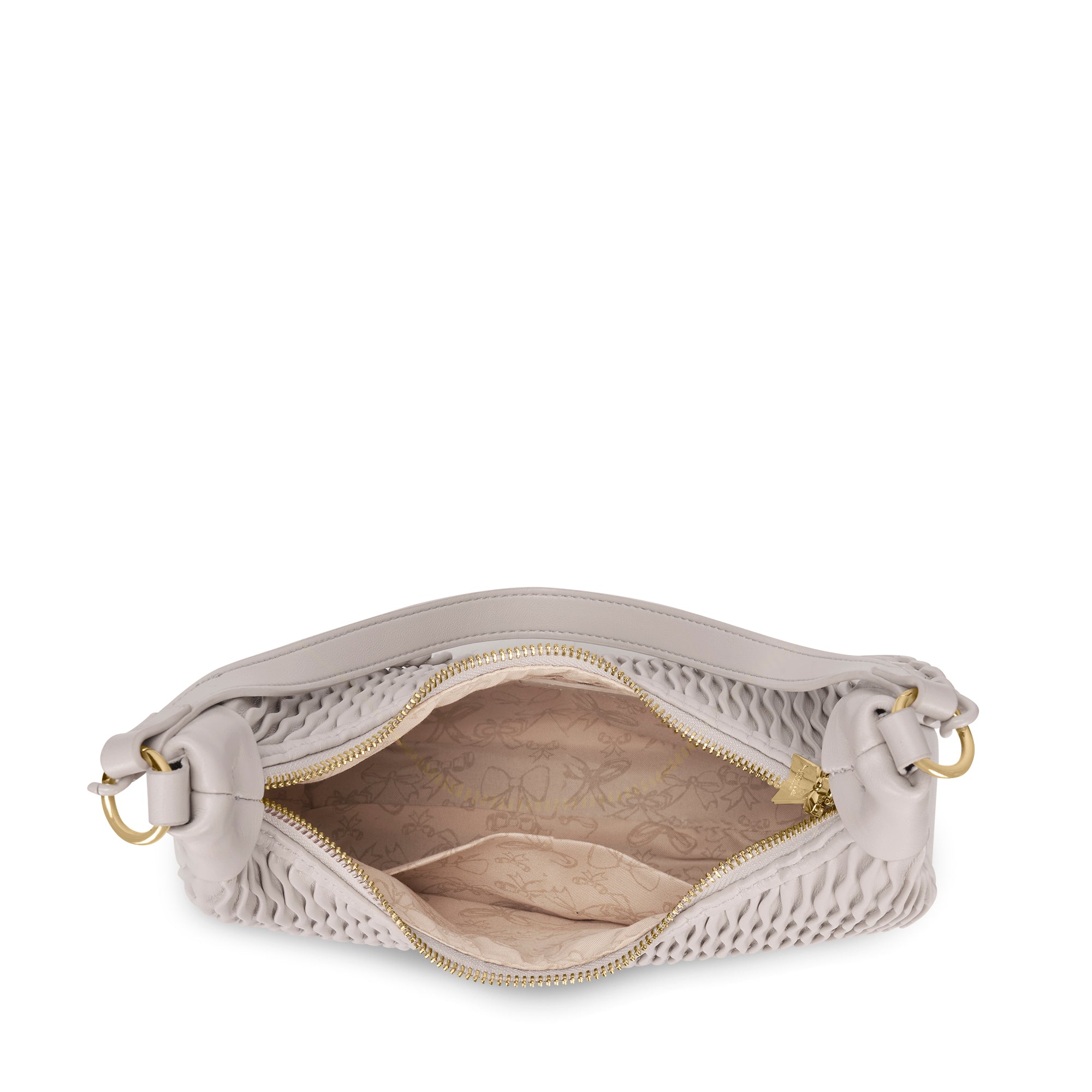 Pli Elite Cres Hobo Off White