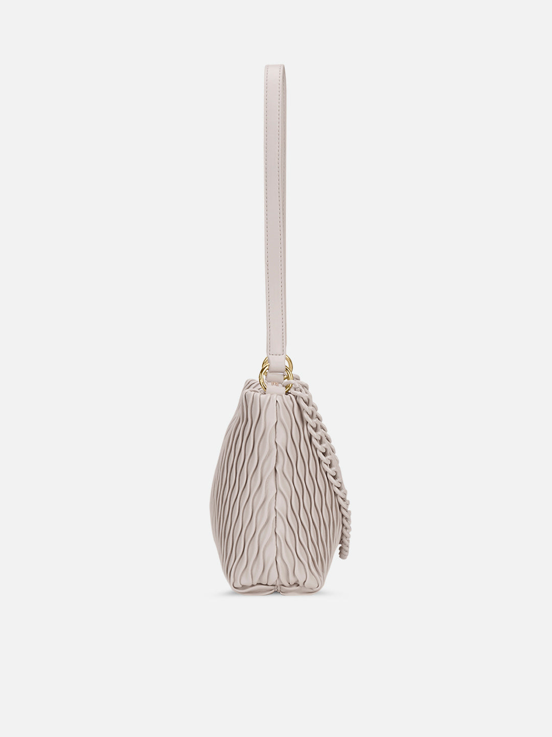 Pli Elite Small Hobo Off White
