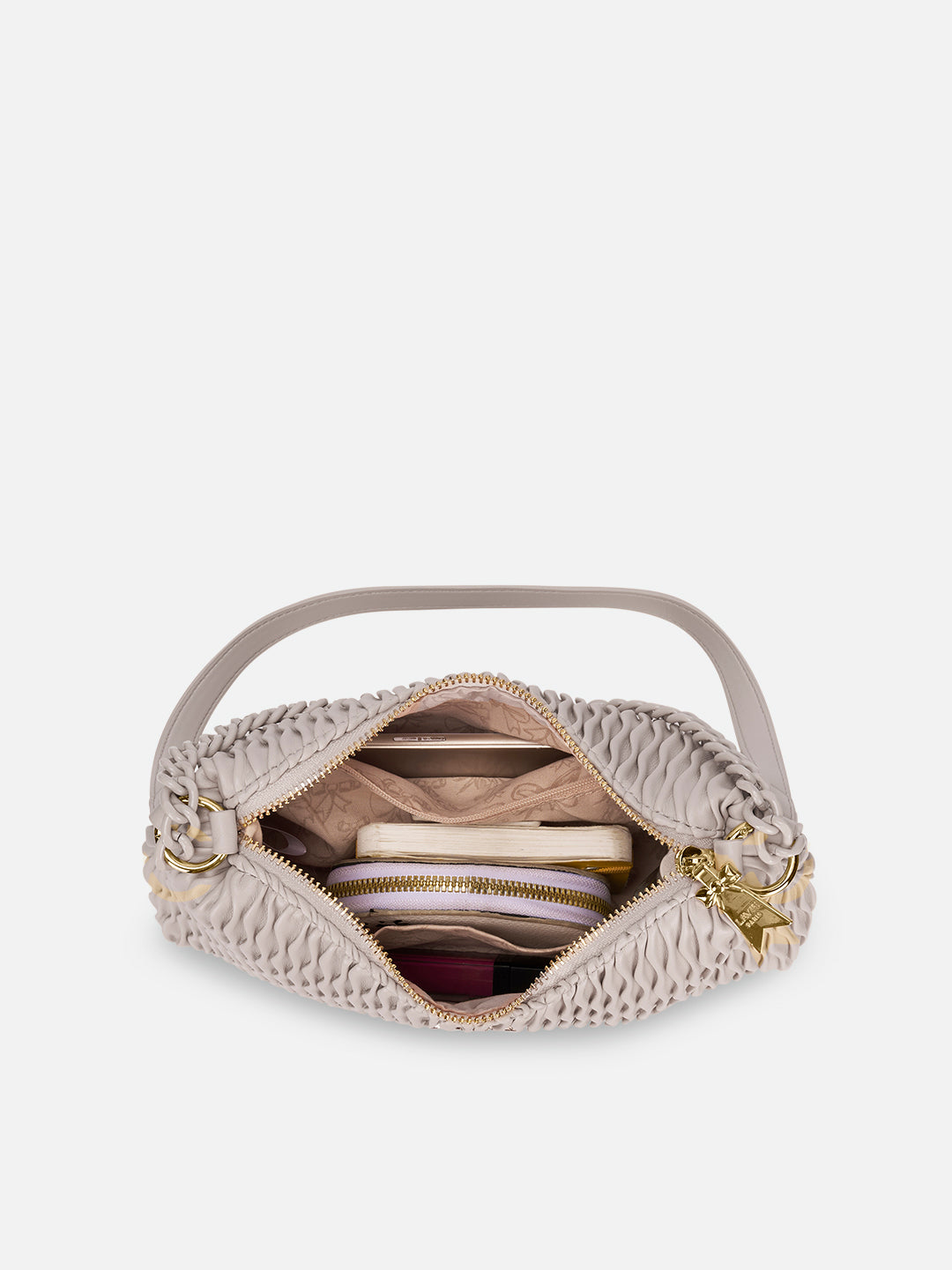 Pli Elite Small Hobo Off White