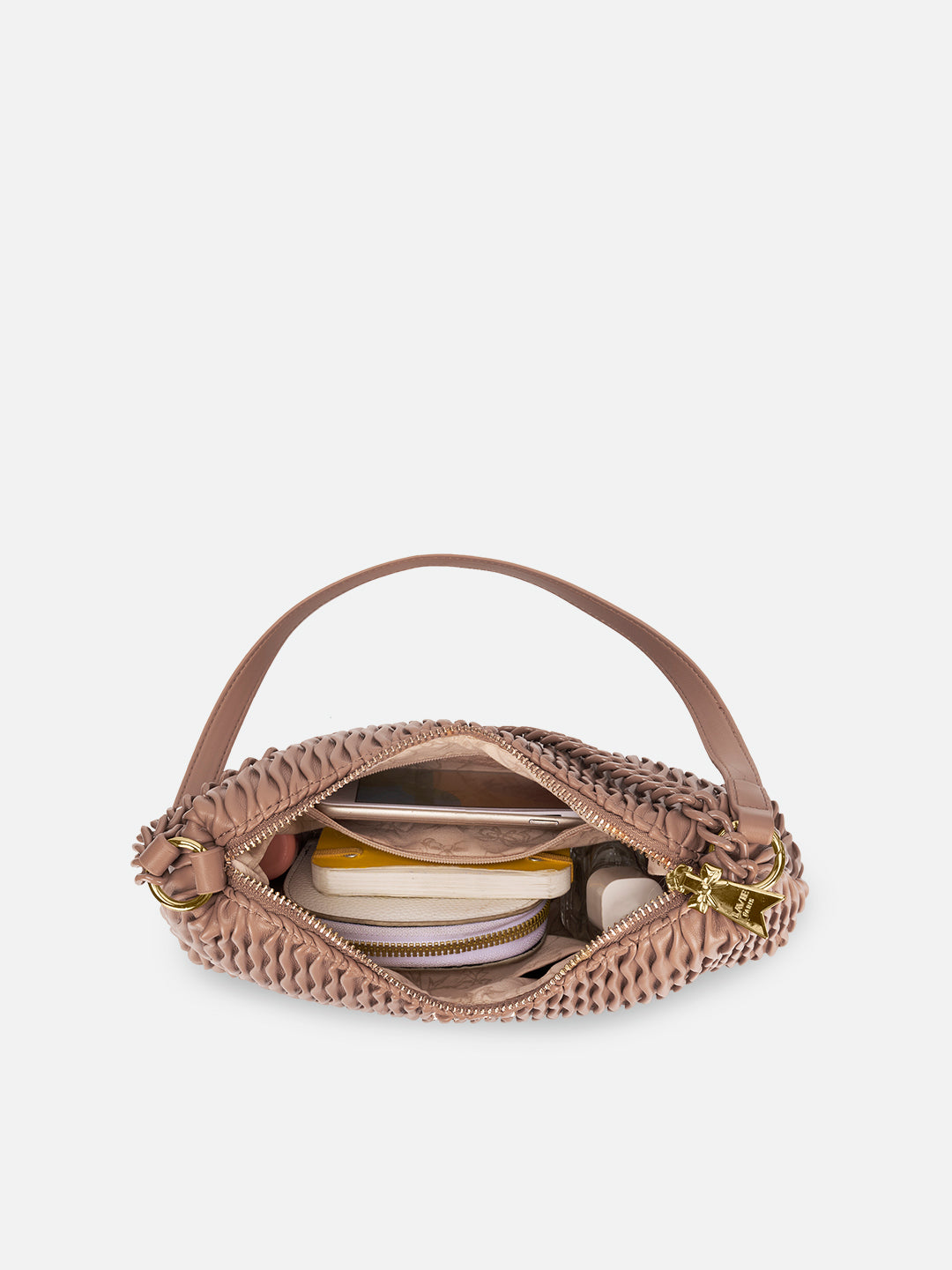 Pli Elite Small Hobo Caramel