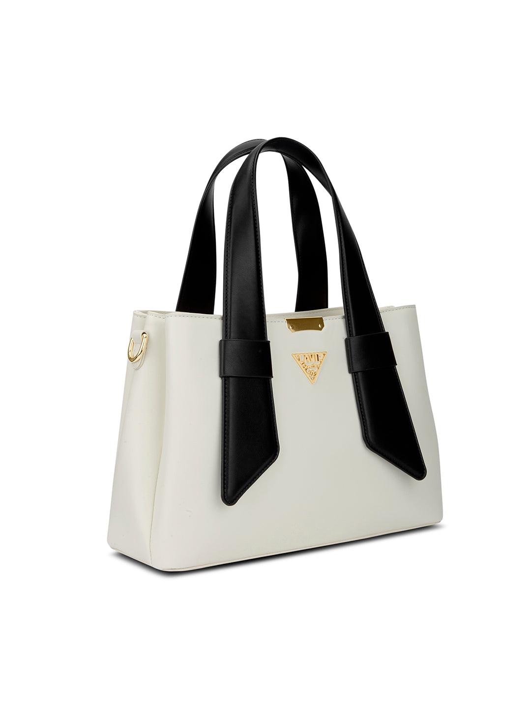 Nashville 3C Satchel Bag Off White/Black