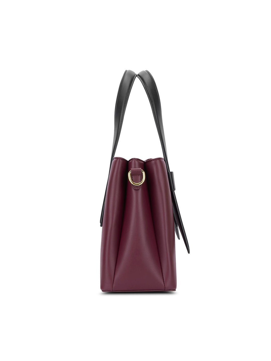 Nashville 3C Satchel Bag Maroon/Black