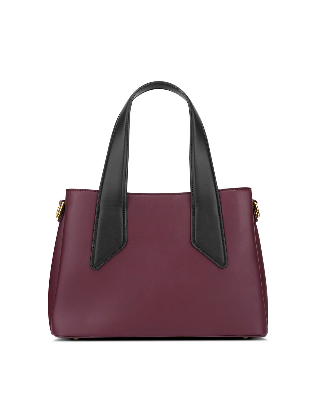 Nashville 3C Satchel Bag Maroon/Black