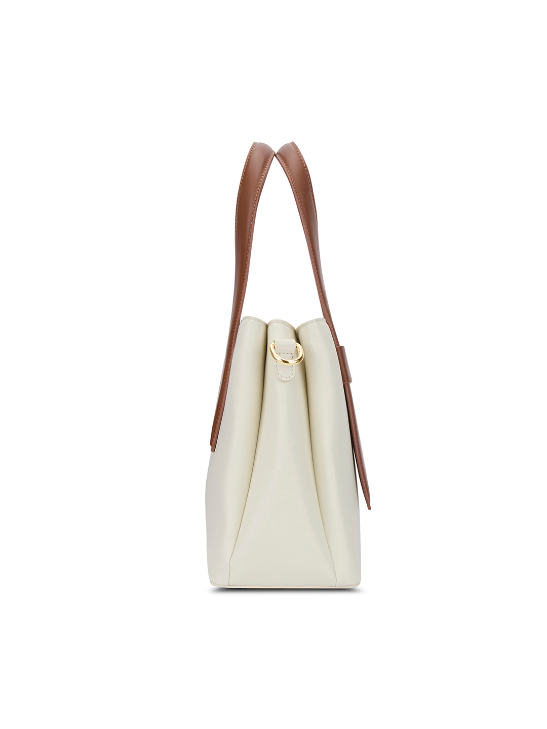 Nashville 3C Satchel Bag Off White/Tan