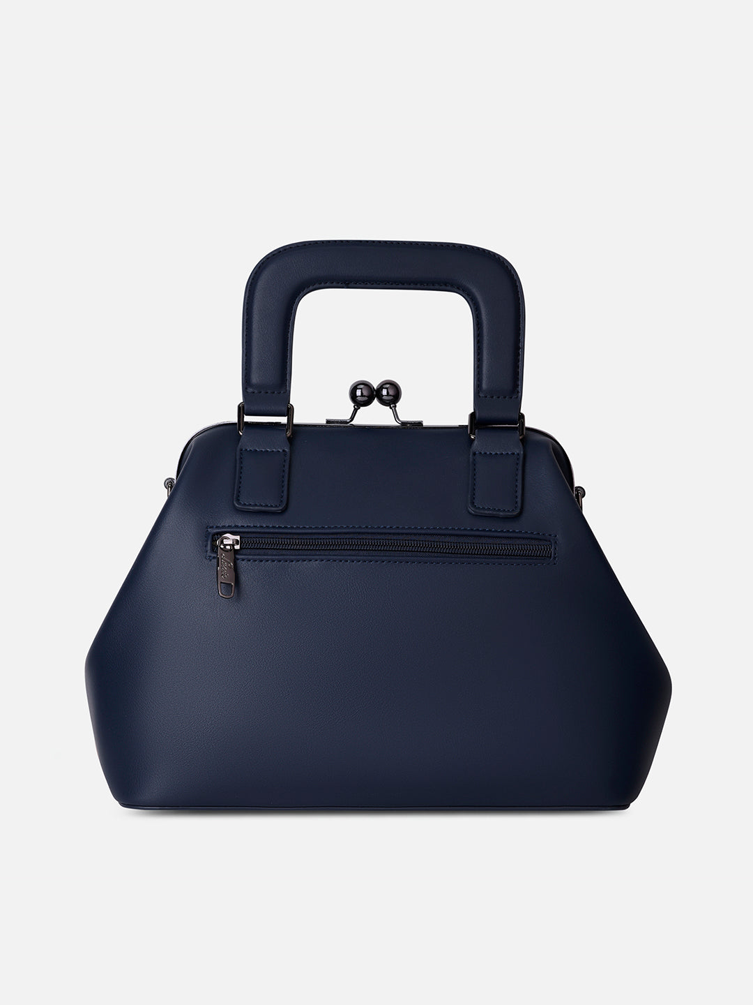 Macon Large Frame Bag Navy/Tan