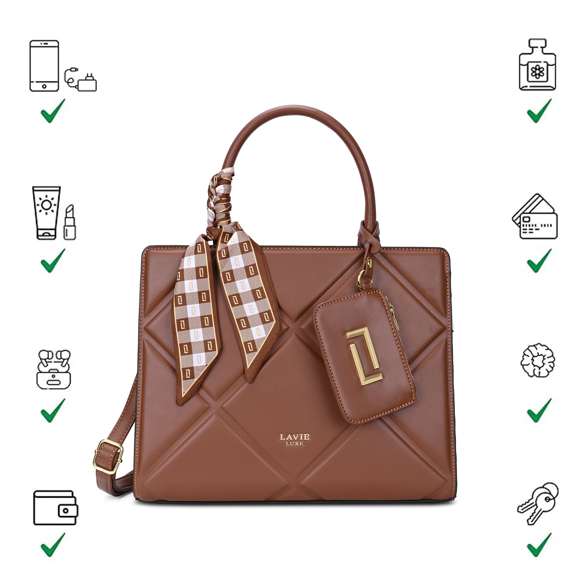 Quare26 Large Satchel Bag