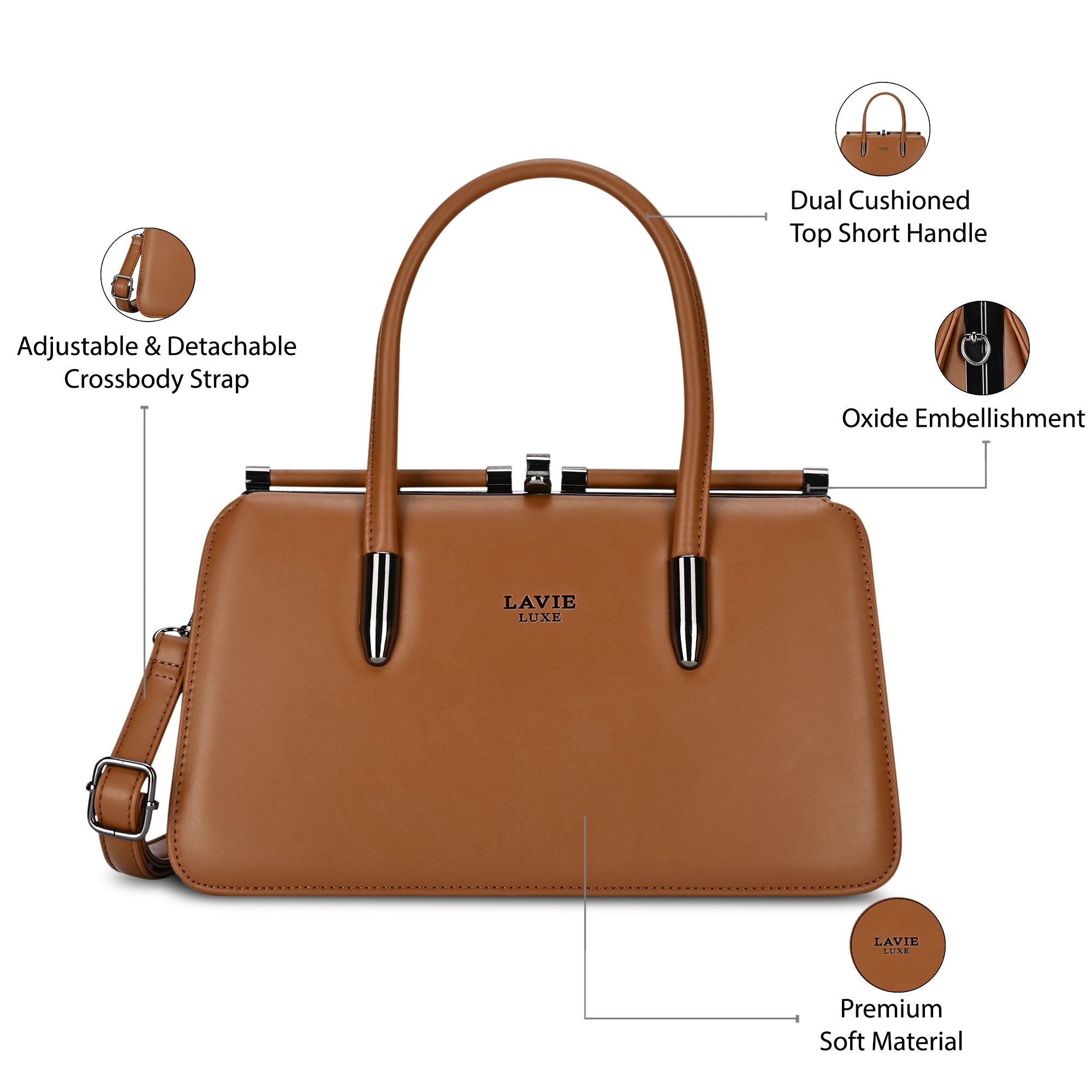 Book Dual Handle Frame Bag