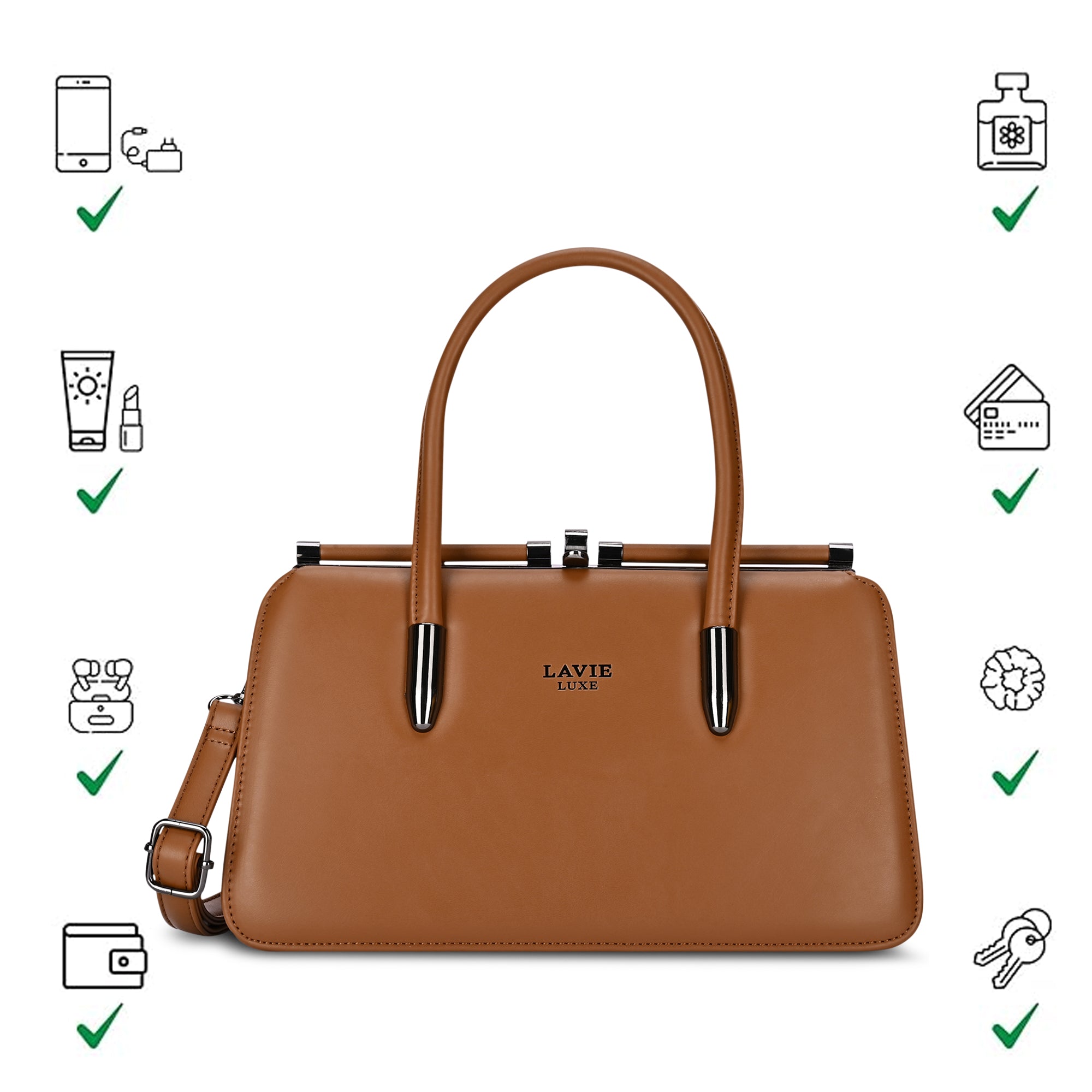 Book Dual Handle Frame Bag