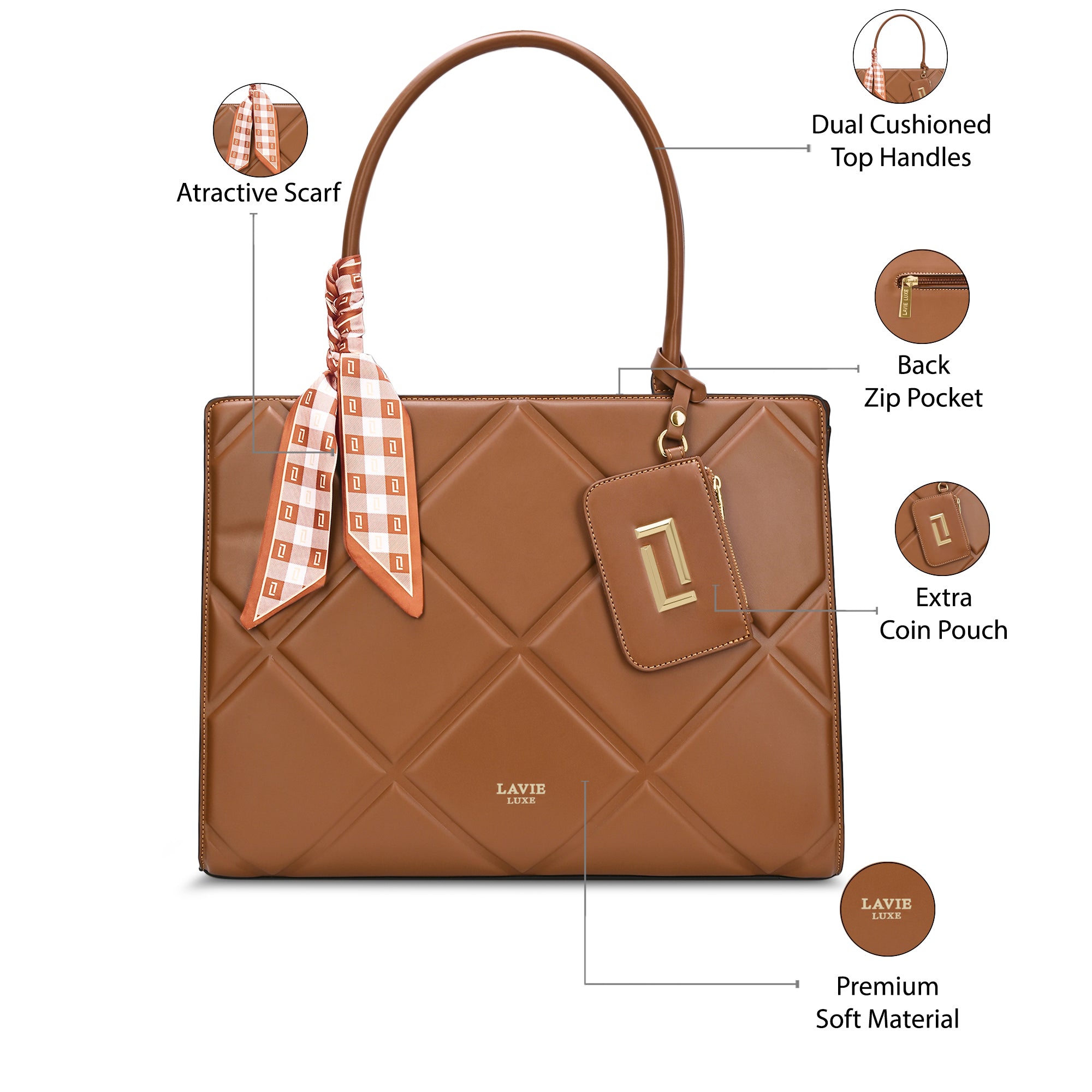 Quare26 Extra Large Satchel Bag