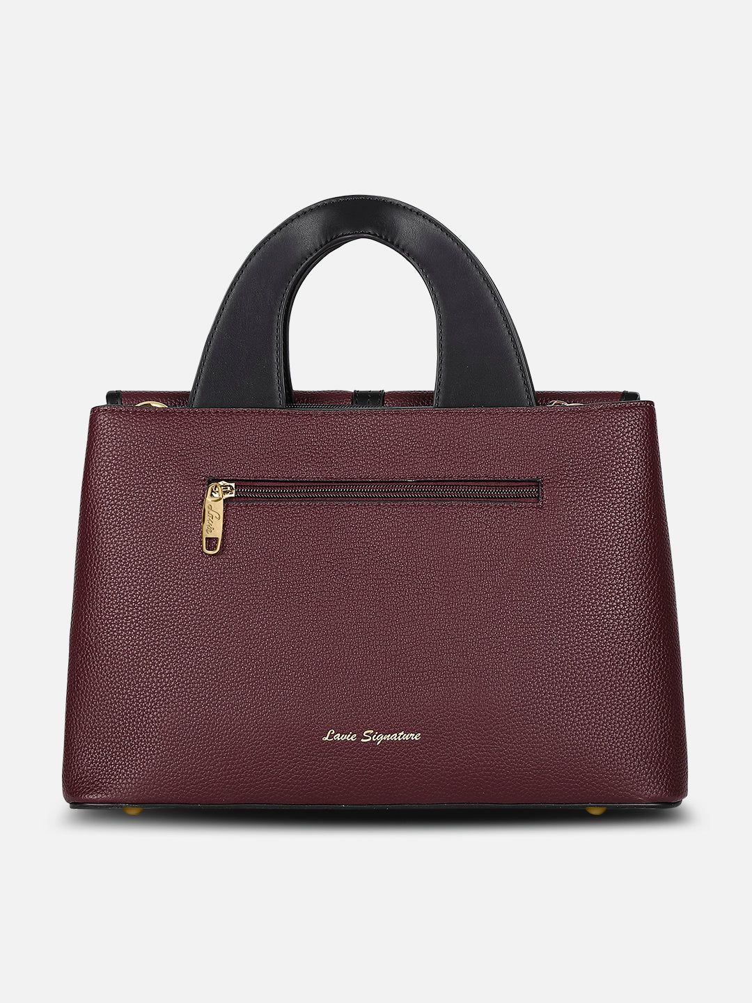 Nevada Flap Satchel Bag Maroon